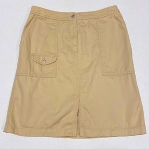 Ralph Lauren Khaki Skirt sz 8